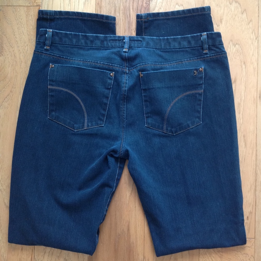 JOE'S DENIM Jeans CIGARETTE FIT DARK WASH POCKETS